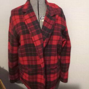 Women's plus size casual business suit jacket